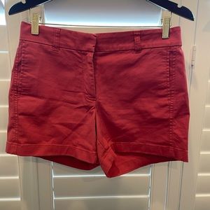 Jcrew 4” chino shorts